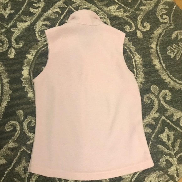 Columbia pink fleece vest size small - Picture 3 of 3